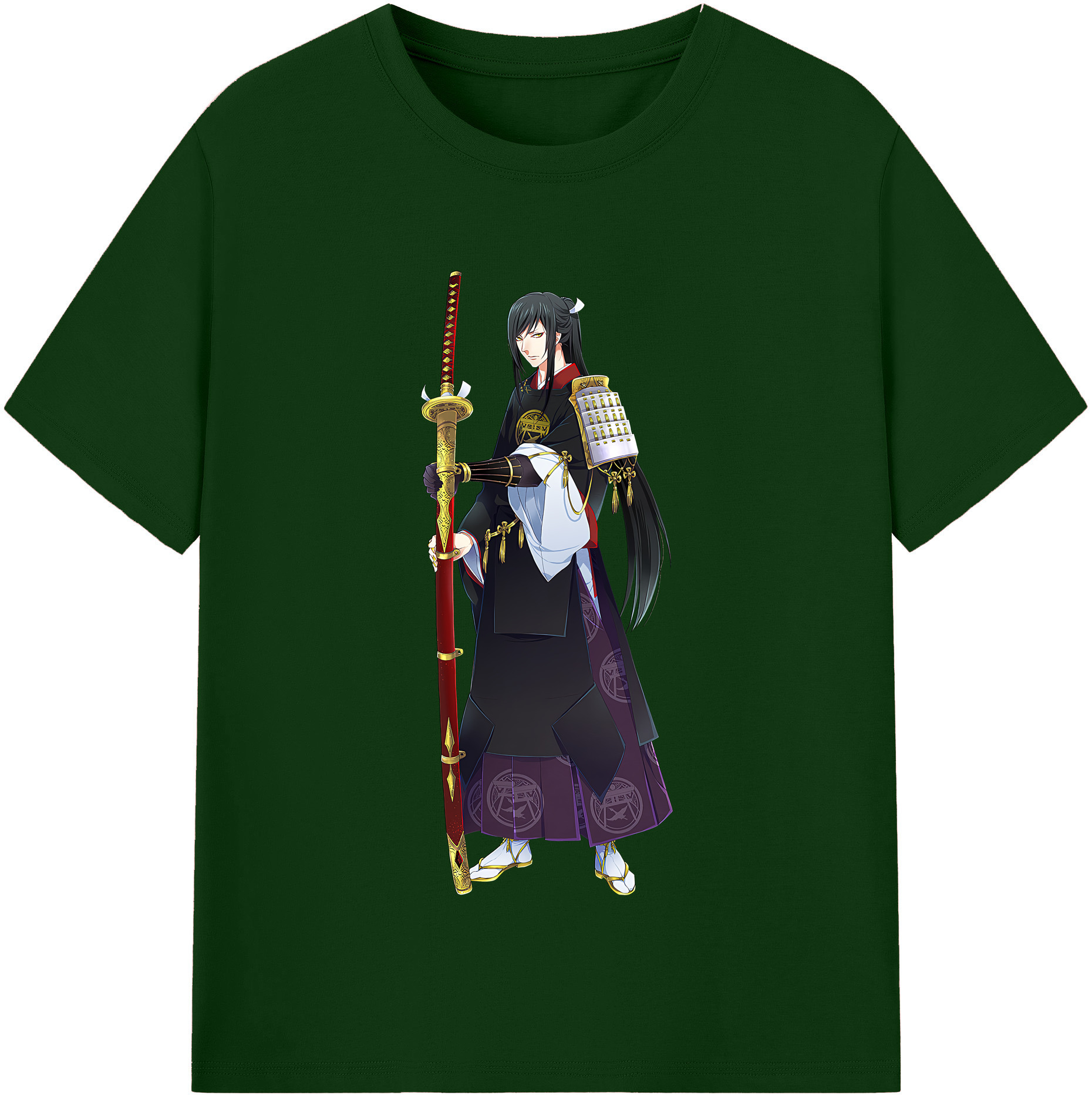 （画像用） 刀剣乱舞 Touken Ranbu 綿100％半袖Tシャツ（フロントプリント）